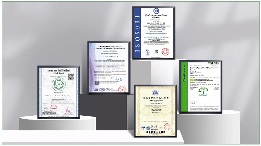 Cordyceps polysaccharide powder certificates