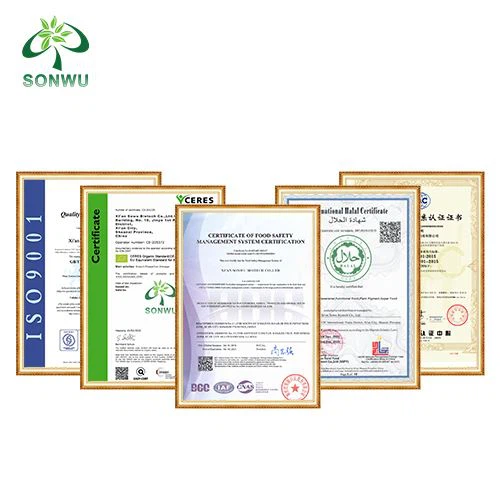 SARM RAD-150 certificates